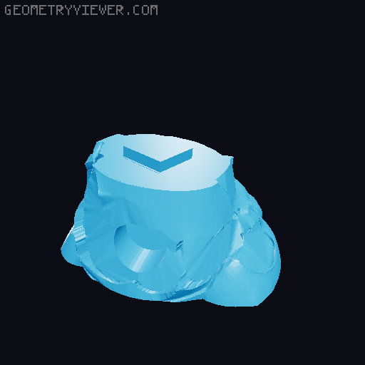 cubone multipart no ams 3D model thumbnail