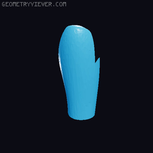 3D Printable Girlpla / Mecha Musume / Megami Device / 30 Minute Sisters / Frame Arms compatible blank figure 3D model thumbnail