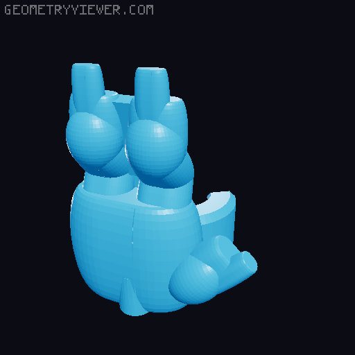 the new duck monstrosity 3D model thumbnail