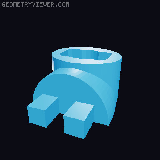 Die Simpsons Mini13 Grampa Skin 3D model thumbnail