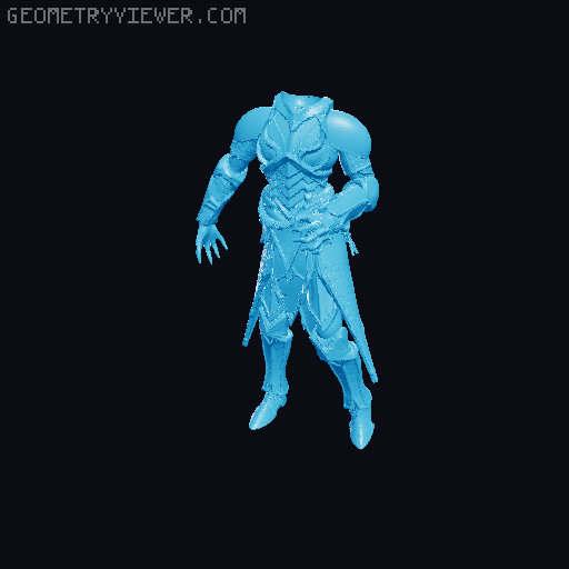 Flintlock: The Siege of Dawn - Dukmar, God of Wisdom 3D model thumbnail