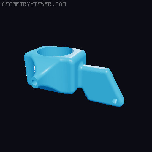 3d Printed RC Car (35kmh+) 3D model thumbnail