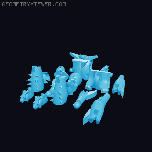 RUGATHRIX 13 - A Carbon 13 Conversion 3D model thumbnail