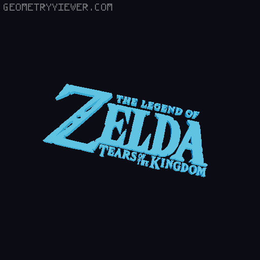 The Legend of Zelda Tears of the Kingdom Edition Prusacaster 3D model thumbnail
