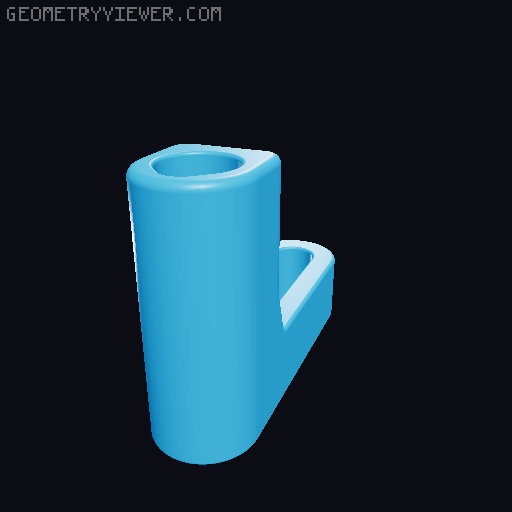 Modular holder system (3rd hand / lab stand) 3D model thumbnail