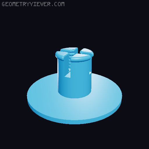 4wt fly fishing reel (fully 3d printable) - Beaux YA V1 3D model thumbnail