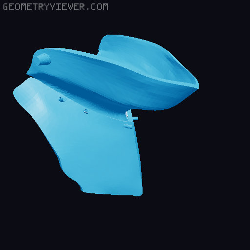 Figurine du chevalier de la guerre de Cent Ans Version V6 au  1/12ème en kit 3D model thumbnail