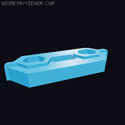 AT-ST kit card separate parts 3D model thumbnail
