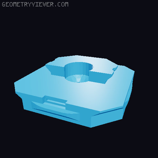 openConnect Wall Mounts for openGrid 3D model thumbnail