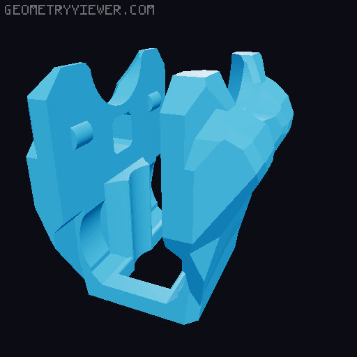 Improved parts for Dummy at 150% 3D model thumbnail