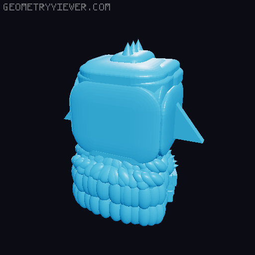 Doom Bart - the Bart collection 3D model thumbnail