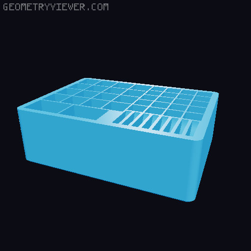 Rugged Battery Box 3D model thumbnail