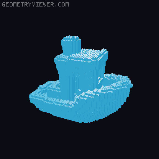 Voxel Brick Generator (Lego Style) 3D model thumbnail