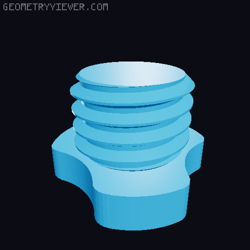 GOEWS rebuilt in OpenSCAD 3D model thumbnail
