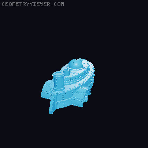 Super Tiny Dwarf Fleet 3D model thumbnail