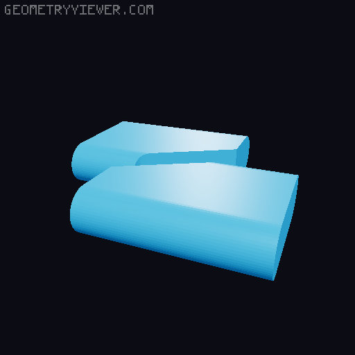 soda 6  can holder 3D model thumbnail