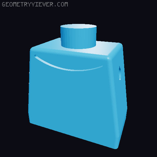 Homer Simpson Giant Minifig 3D model thumbnail