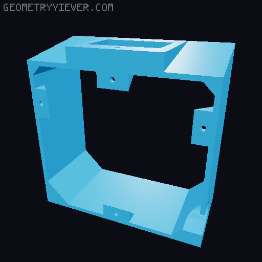 IKEA LACK Enclosure Remixes 3D model thumbnail