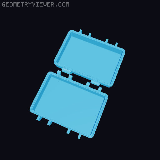 The Golden Benchy Case 3D model thumbnail