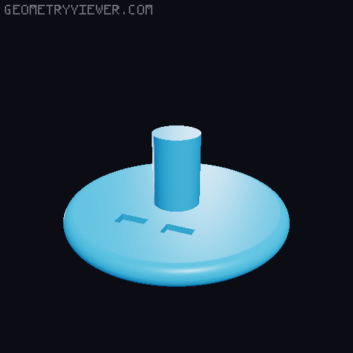 Spinning Creature Thing 3D model thumbnail