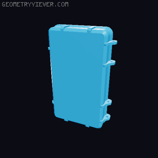 Ricoh GR III Case 3D model thumbnail