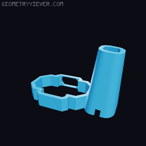 Mighty Morphin Dummy Rangers - Blue 3D model thumbnail