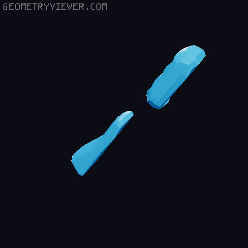 Darth Vador Bust (split for multiple colors) 3D model thumbnail
