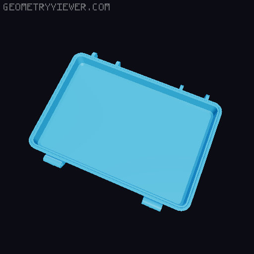 DJI Mini 4k Rugged Box 3D model thumbnail
