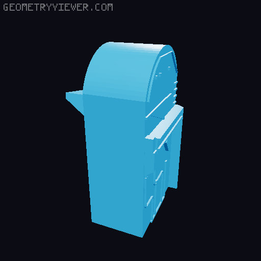 Mobile Launch Platform 3D model thumbnail