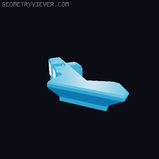 Big Flexi Rexi Split 3D model thumbnail