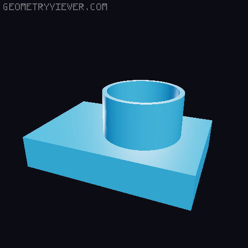 IKEA Metod Kitchen Rear Wall Mount Spacers 3D model thumbnail