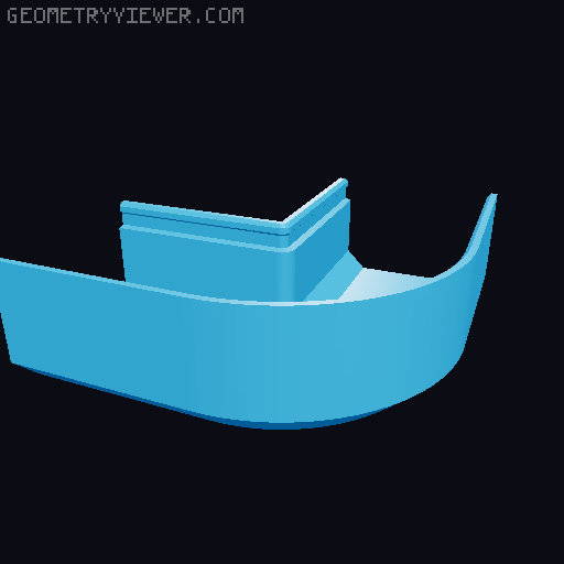 Underware Channel Tops (I, L, C, T, X) - Extra height + Parametric models 3D model thumbnail