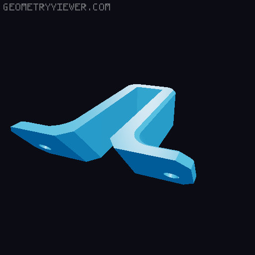 RepRack Remix - Stronger and simplified for 3D printing 3D model thumbnail