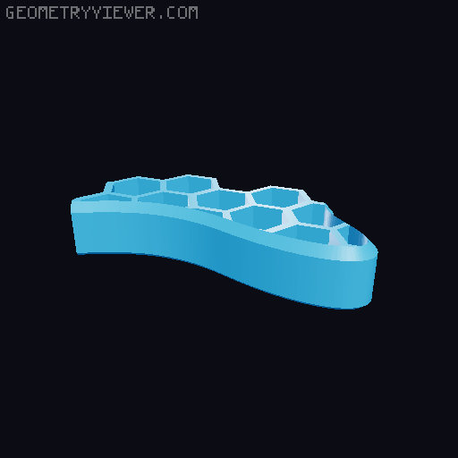 Left Handed PrusaCaster 3D model thumbnail