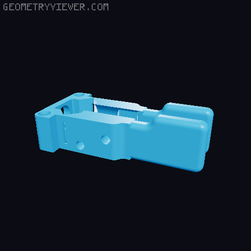 Morse Code Paddle / CW Key 3D model thumbnail