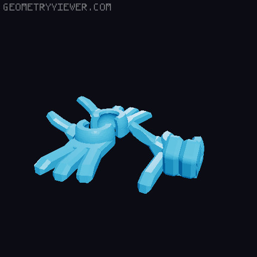 Pippins Parts for Mini13 (DELTARUNE) 3D model thumbnail