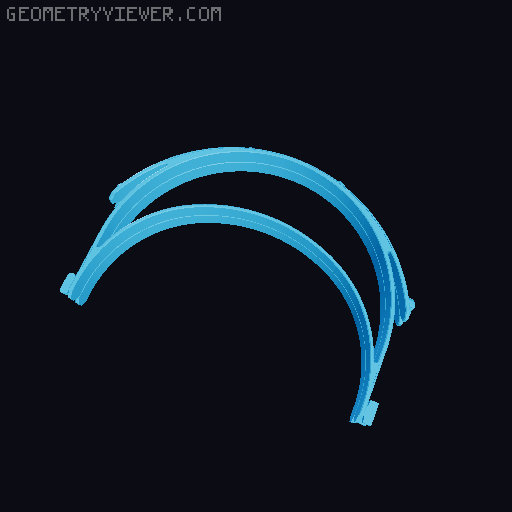 Thes3d_covid19_headband v1.4 3D model thumbnail
