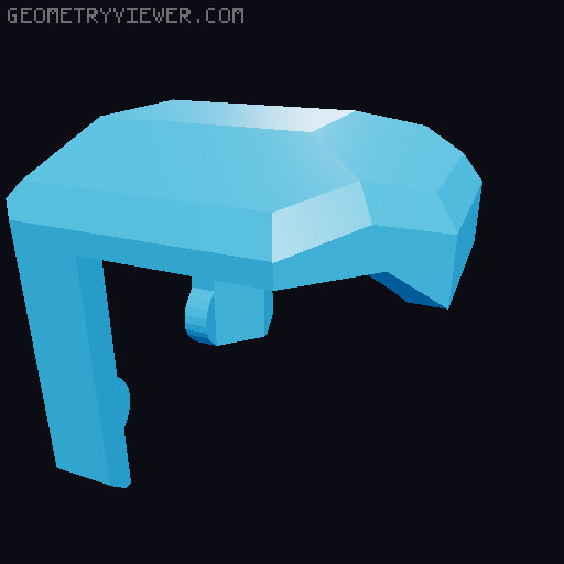 Mighty Morphin Dummy Rangers - Blue 3D model thumbnail