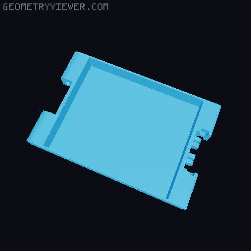 Donut's Beyblade X Deck Box 3D model thumbnail