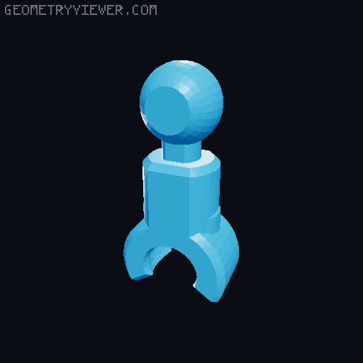 Mighty Morphin Dummy Rangers - Blue 3D model thumbnail