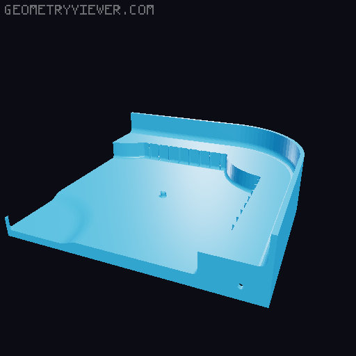 Beyblade Arena 3D model thumbnail