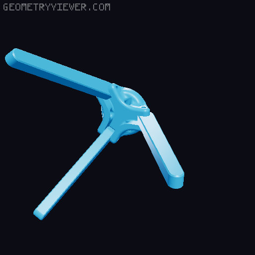 tripode para camara o telefono  3D model thumbnail