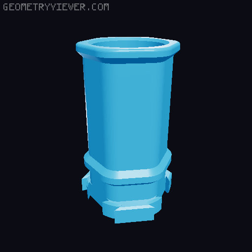 Expandable Small Bottle Tray 3D model thumbnail