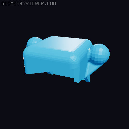 Hair Pack One for Lucky 13 3D model thumbnail