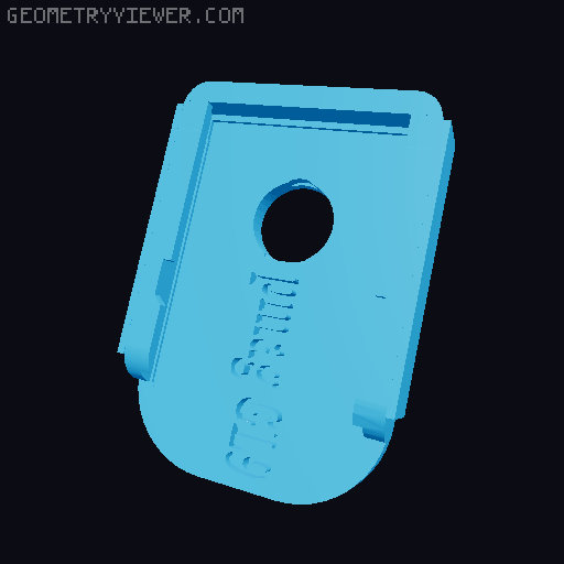 Mantis-x10 compatible base plates 3D model thumbnail
