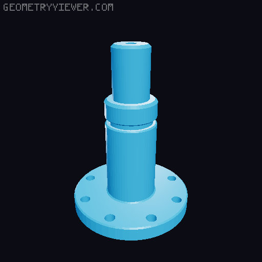 robotic arm 6 axis .ASTOLFI by ALI 3D model thumbnail