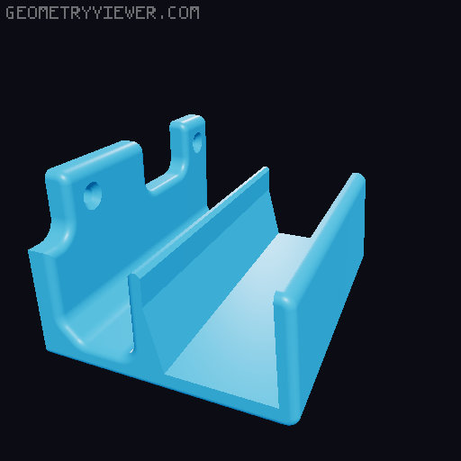 Wall mount for "TCL LinkHub HH132" router 3D model thumbnail