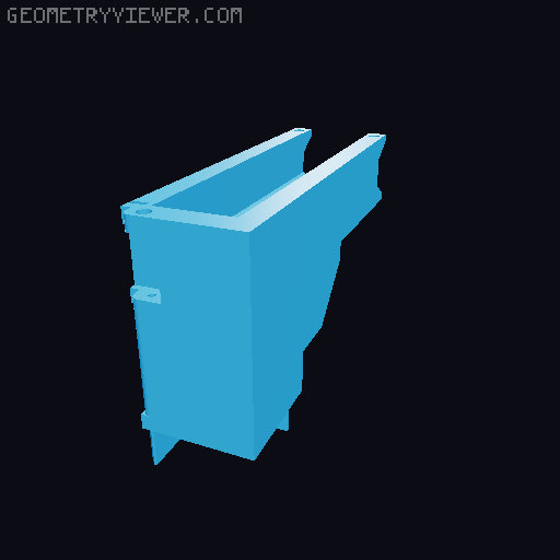 Ikea Lack V2 - +10mm-100mm Height Variants 3D model thumbnail
