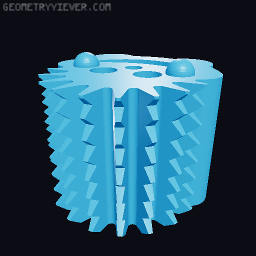 hedgehog / jeżyk ,masager of hand and fingers. 3D model thumbnail