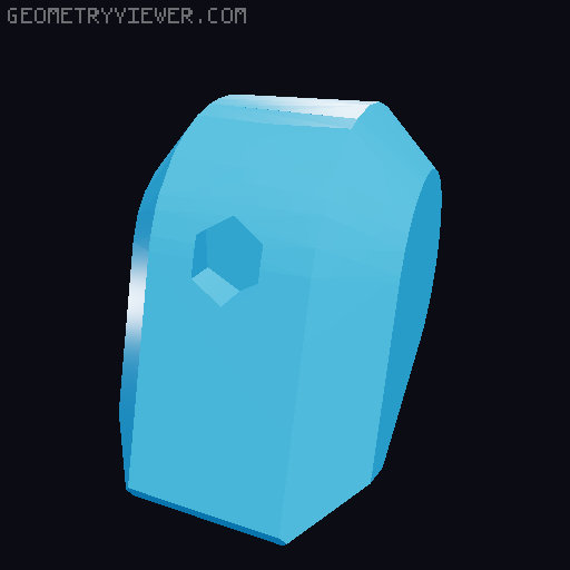 Dummy 13 heads. 3D model thumbnail
